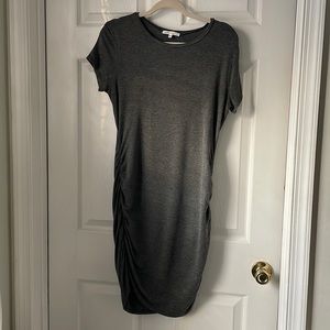 Antistar Ruched T-Shirt Dress